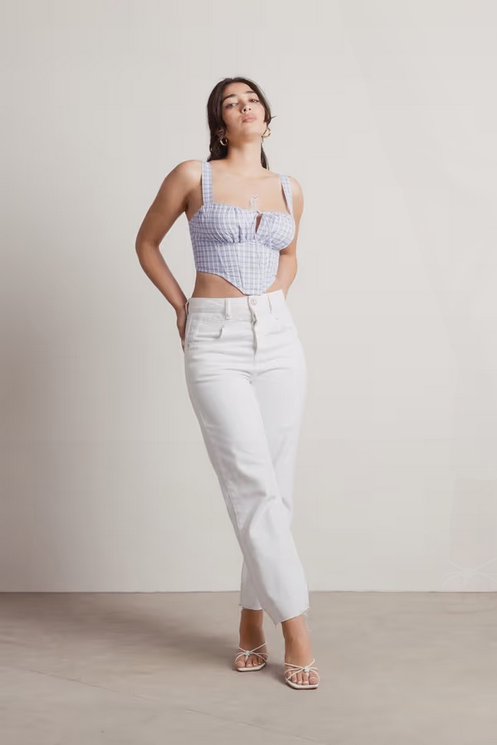 Tobi Women's Focus On Me Corset Top