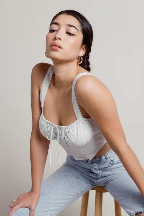 Tobi Women's Focus On Me Corset Top