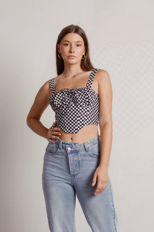 Tobi Women's Focus On Me Corset Top