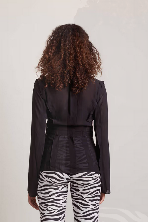 Tobi Women's Take Me Out Open Front Blouse