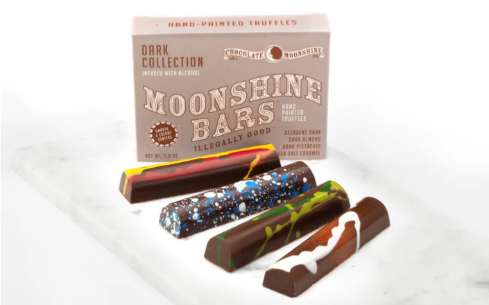 Chocolate Moonshine Co 4 pk Dark Chocolate Truffle Collection
