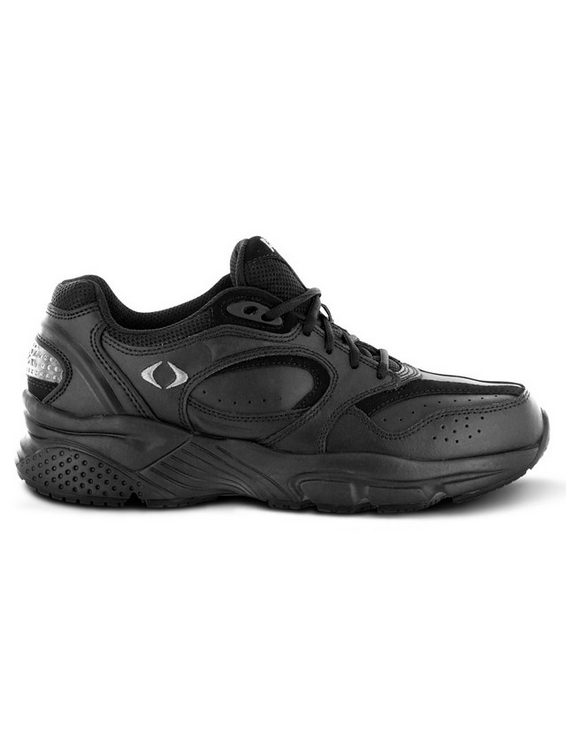 Apexfoot Men's Strap Walking Shoe - X Last - 3-Strap - Black