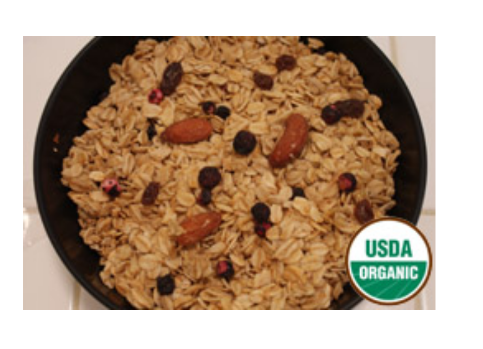 Sun Organic Farm Blueberry Almond Granola, No Salt - Organic