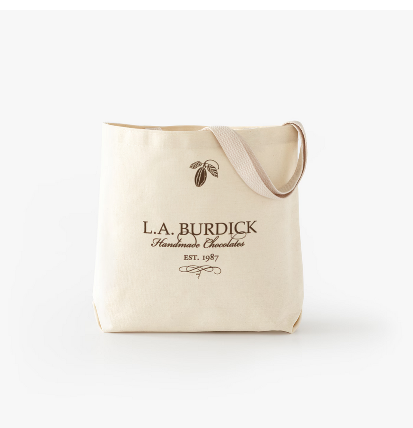 L.A. Burdick Chocolates Burdick Logo Tote