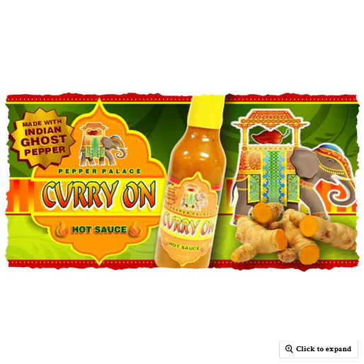 Pepper Palace Curry On: Hot Sauce