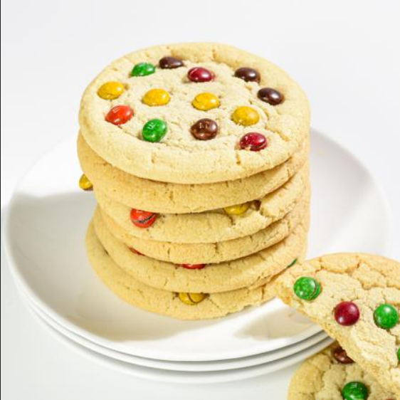 Dorothy Lane DLM All-Butter M&M's Sugar Cookies - One Dozen