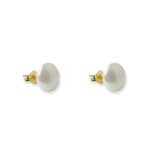 ARGENTO VIVO TESA PEARL STUD