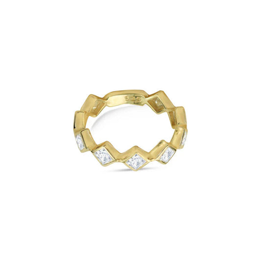 ARGENTO VIVO THE MARTINA CZ RING