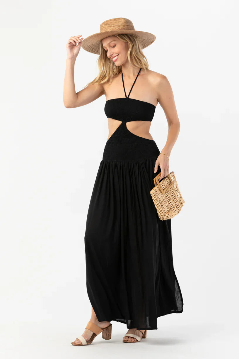 Tiare Hawaii Tropez Maxi Dress - Black