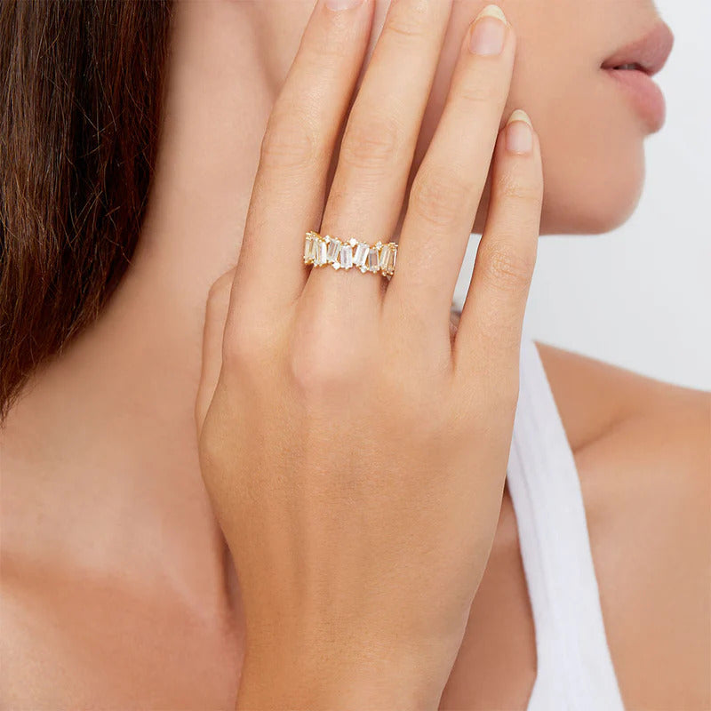 ARGENTO VIVO THE NUIT ÉTOILÉE RING