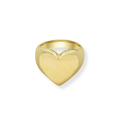 ARGENTO VIVO THE HEART RING
