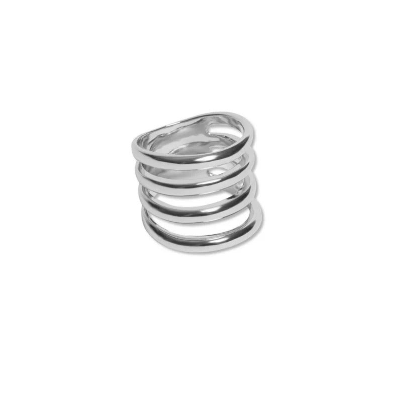 ARGENTO VIVO ELVIE RING