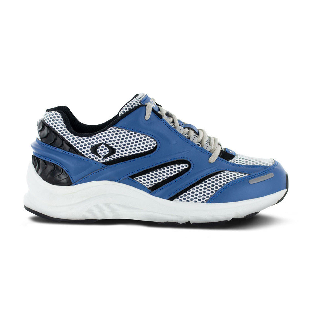 Apexfoot Men's Stealth Runner Active Shoe - V Last - White/Blue