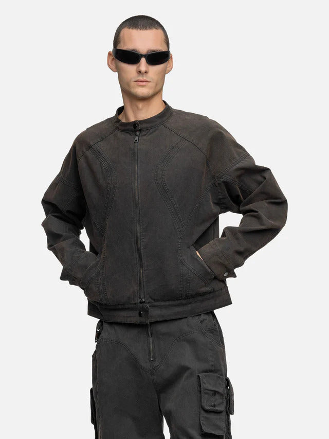 BLACKTAILOR CANVAS BIKER JACKET