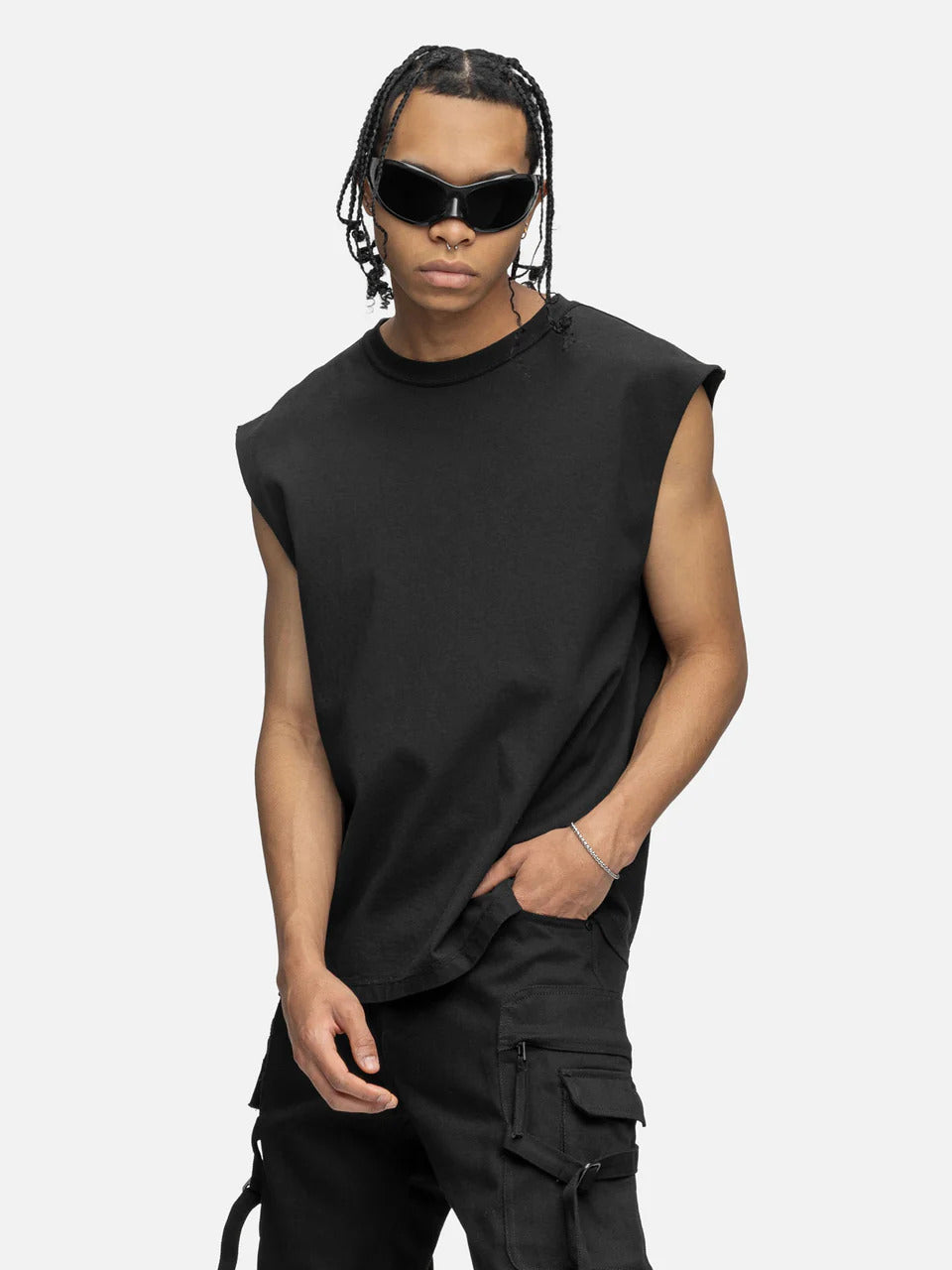 BLACKTAILOR SLEEVELESS T-SHIRT
