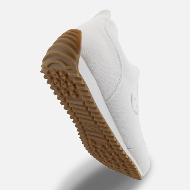 Apexfoot Women's Balmoral Lace Up Canvas - White