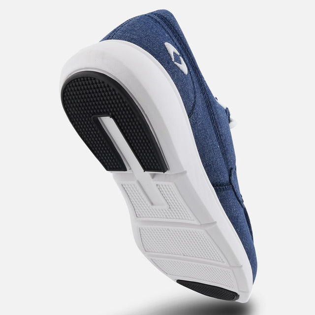 Apexfoot Women's Blutcher Canvas Zip - Navy