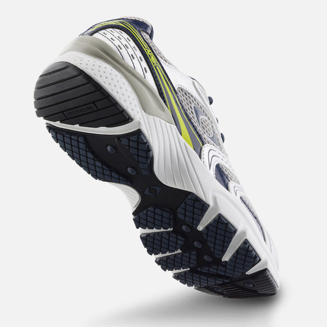 Apexfoot Men's Boss Runner Active Shoe - X Last - Silver / Gray
