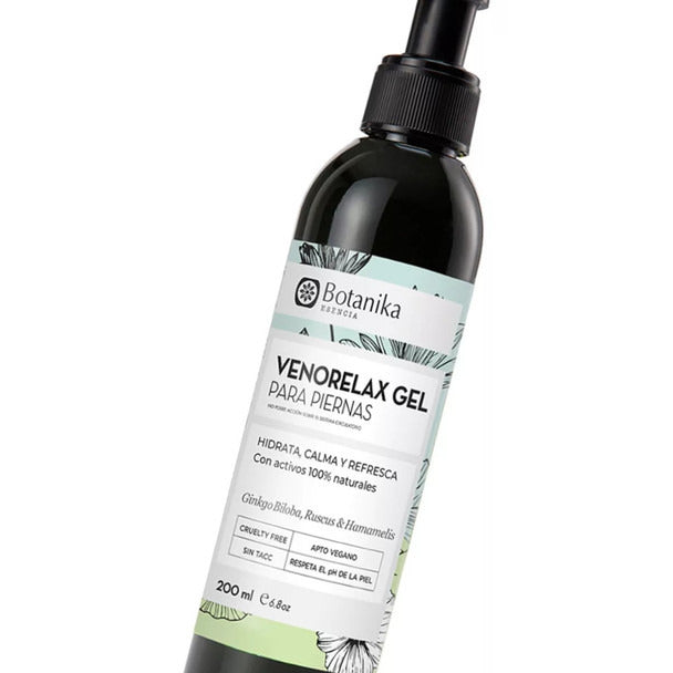 Pampa Direct Botanika Natier Venorelax Gel, Hydrating Leg Gel for Circulatory Support, 200 ml / 6.76 oz