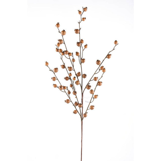 Decorator's Warehouse 30” Butternut Pomegranate Christmas Spray (Weather Resistant)