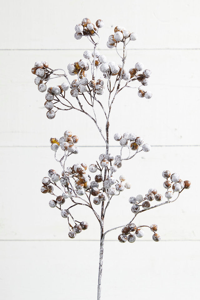 Decorator's Warehouse 32” Cedar Snow Berry Christmas Spray