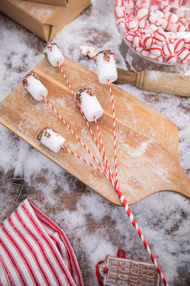 Decorator's Warehouse 20” Chocolate Dipped Marshmallow Pick