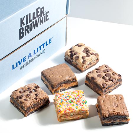 Dorothy Lane Killer Brownie Choose Your Own Brownies With Caramel - 6 Pack
