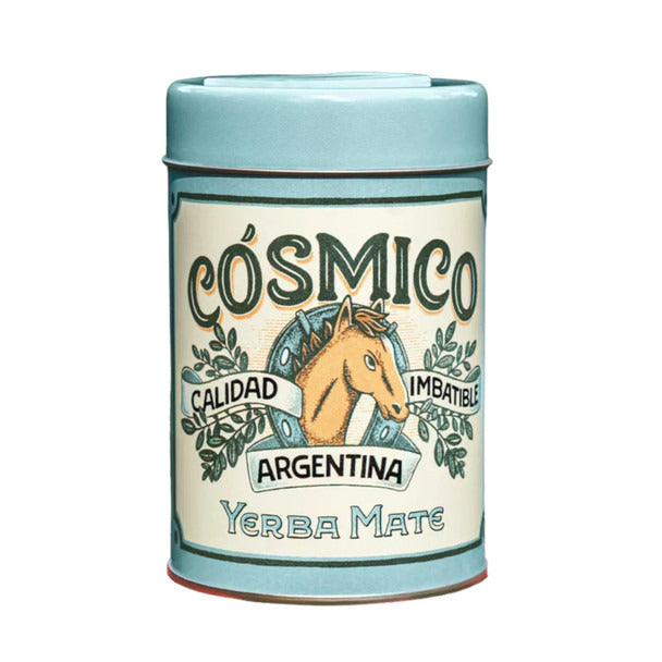 Pampa Direct Cósmico Yerbera Can with Spout, 250 g / 8.8 oz Capacity