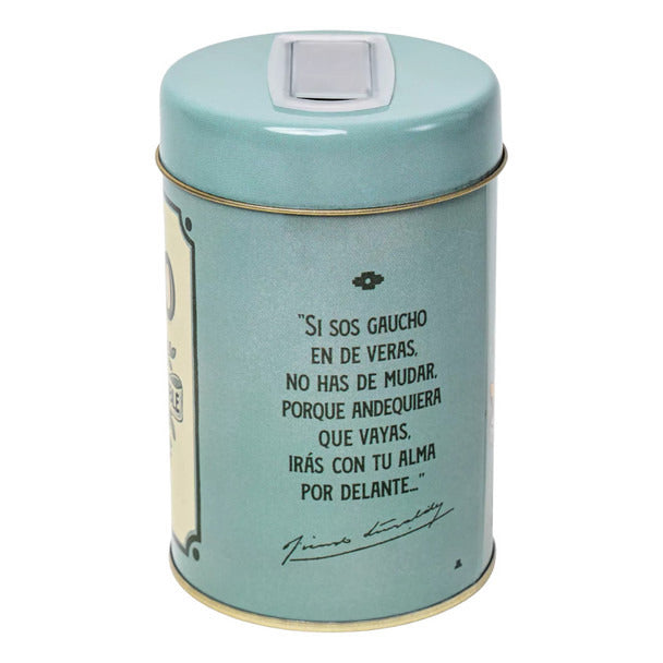 Pampa Direct Cósmico Yerbera Can with Spout, 250 g / 8.8 oz Capacity