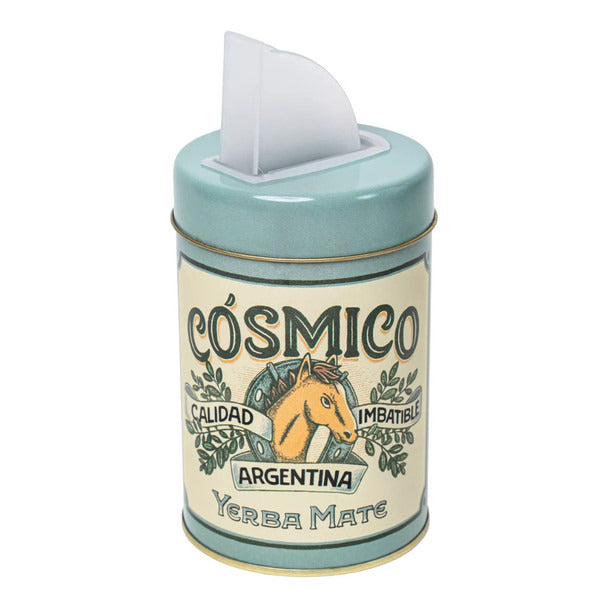 Pampa Direct Cósmico Yerbera Can with Spout, 250 g / 8.8 oz Capacity