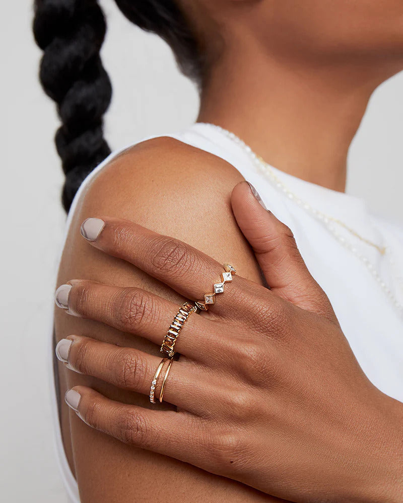 ARGENTO VIVO THE MARTINA CZ RING