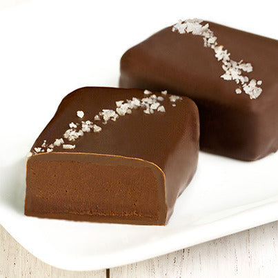 John Kelly Chocolates 2 Piece Dark Chocolate with French Grey Sea Salt