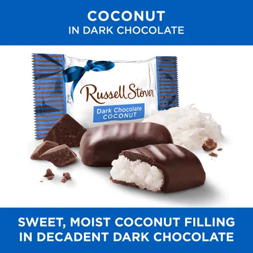 Russell Stover Chocolates Dark Chocolate Mint Patties, 24 oz.
