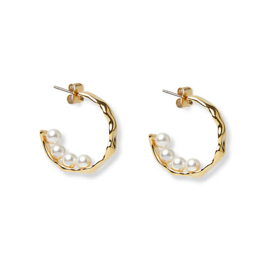 ARGENTO VIVO NINA PEARL HOOP