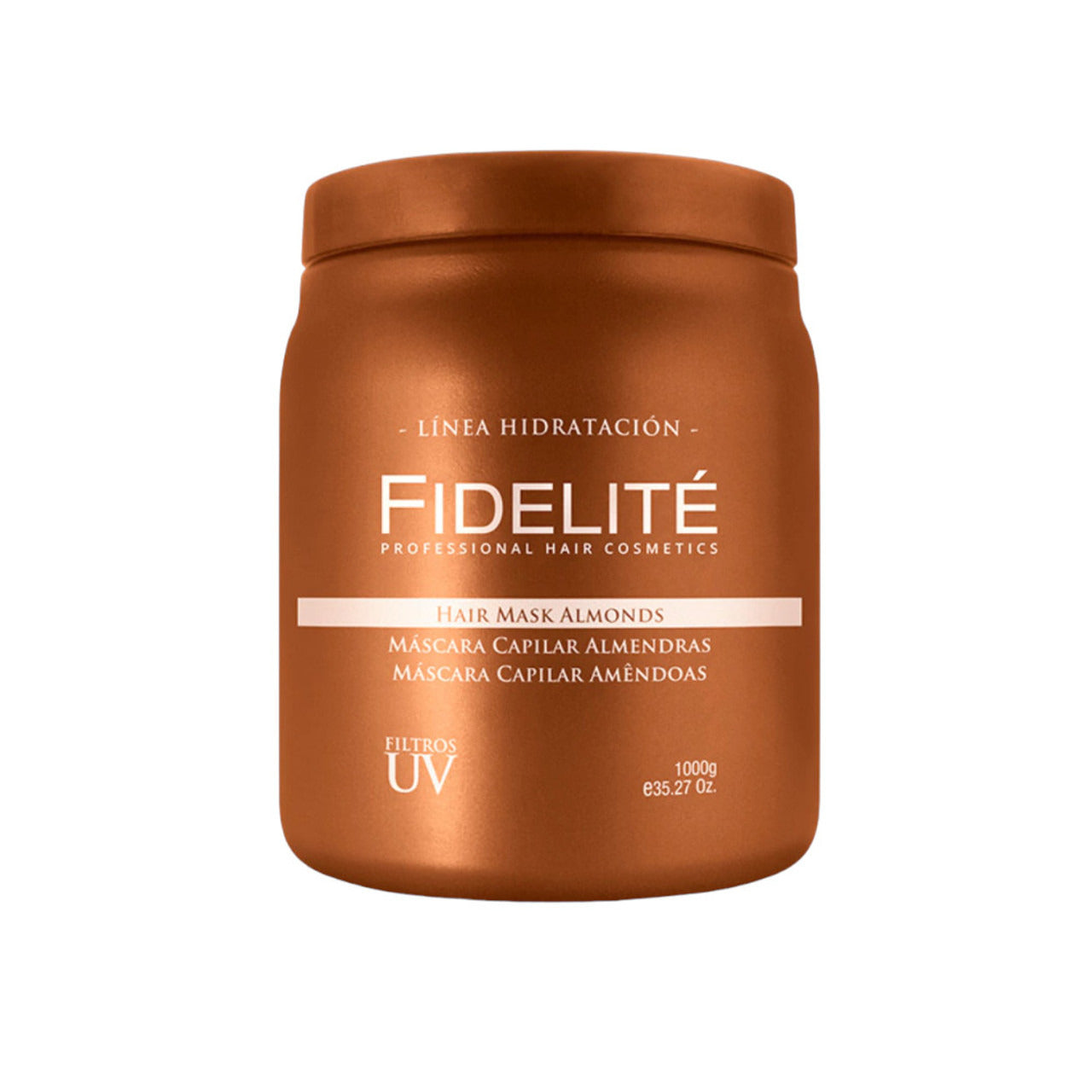 Pampa Direct Fidelité Línea Hidratación Máscara de Almendras Hydration Line Almond Mask, 1 kg / 35.27 oz