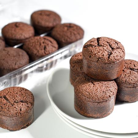 Dorothy Lane Ghyslain Flourless Mini Chocolate Cakes 12-ct