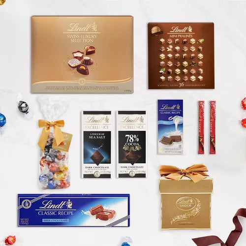 Lindt Chocolate Grand Assortment Gift Basket