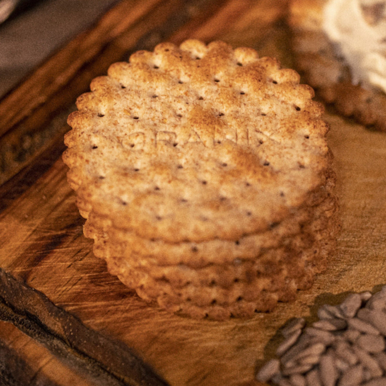 Pampa Direct Granix Galletitas Crackers de Salvado Sin Sal Light, Healthy Bran, 410 g / 14.46 oz