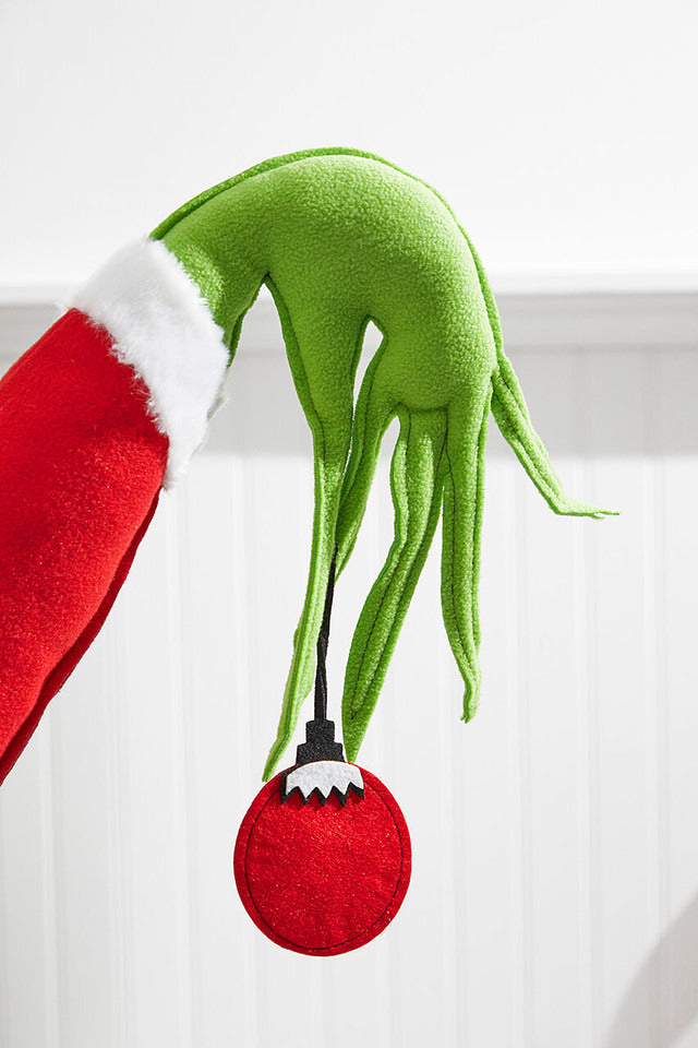 Decorator's Warehouse 23” x 11" Green Monster Hand Ornament