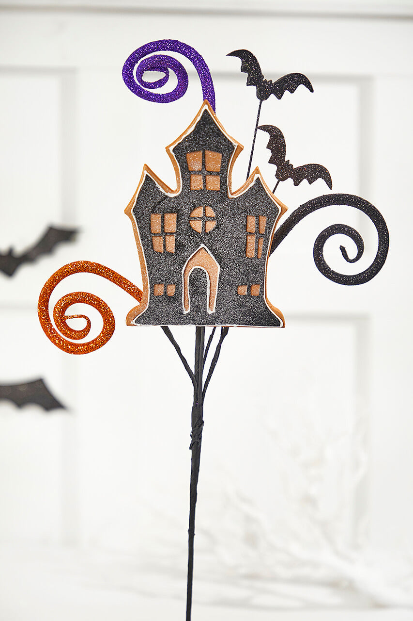 Decorator's Warehouse Black and Orange Haunted Mansion Spray