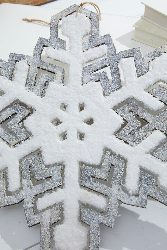 Decorator's Warehouse 17.5” Hanging Snowflake Ornament