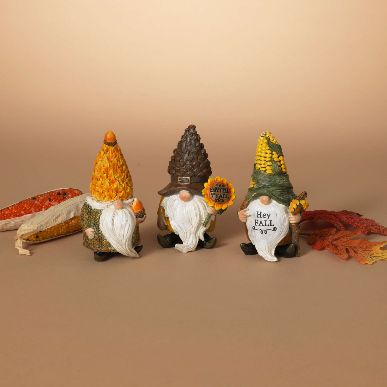 Decorator's Warehouse 5" Resin Harvest Gnome Figurine