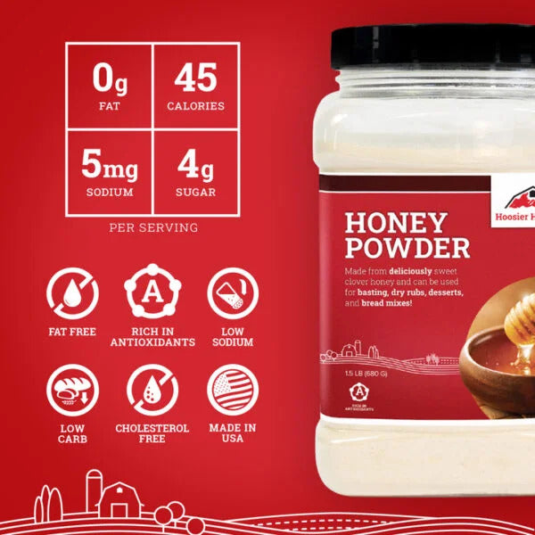 Hoosier Hill Farm Premium Honey Powder