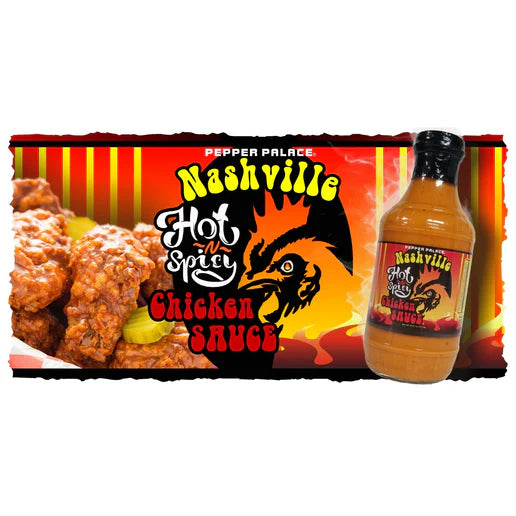 Pepper Palace Nashville Hot N Spicy Chicken Sauce