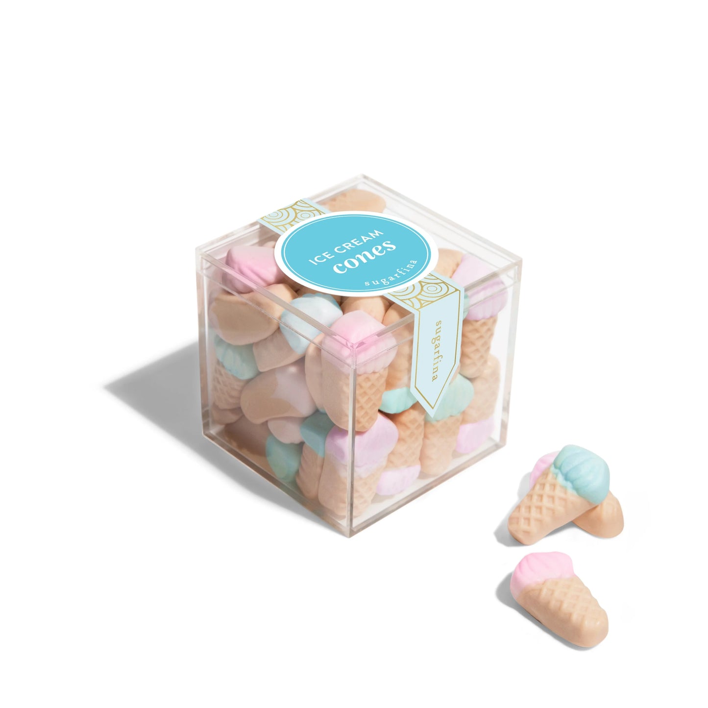 Sugarfina Ice Cream Cones Gummy - Small Candy Cube (x4)