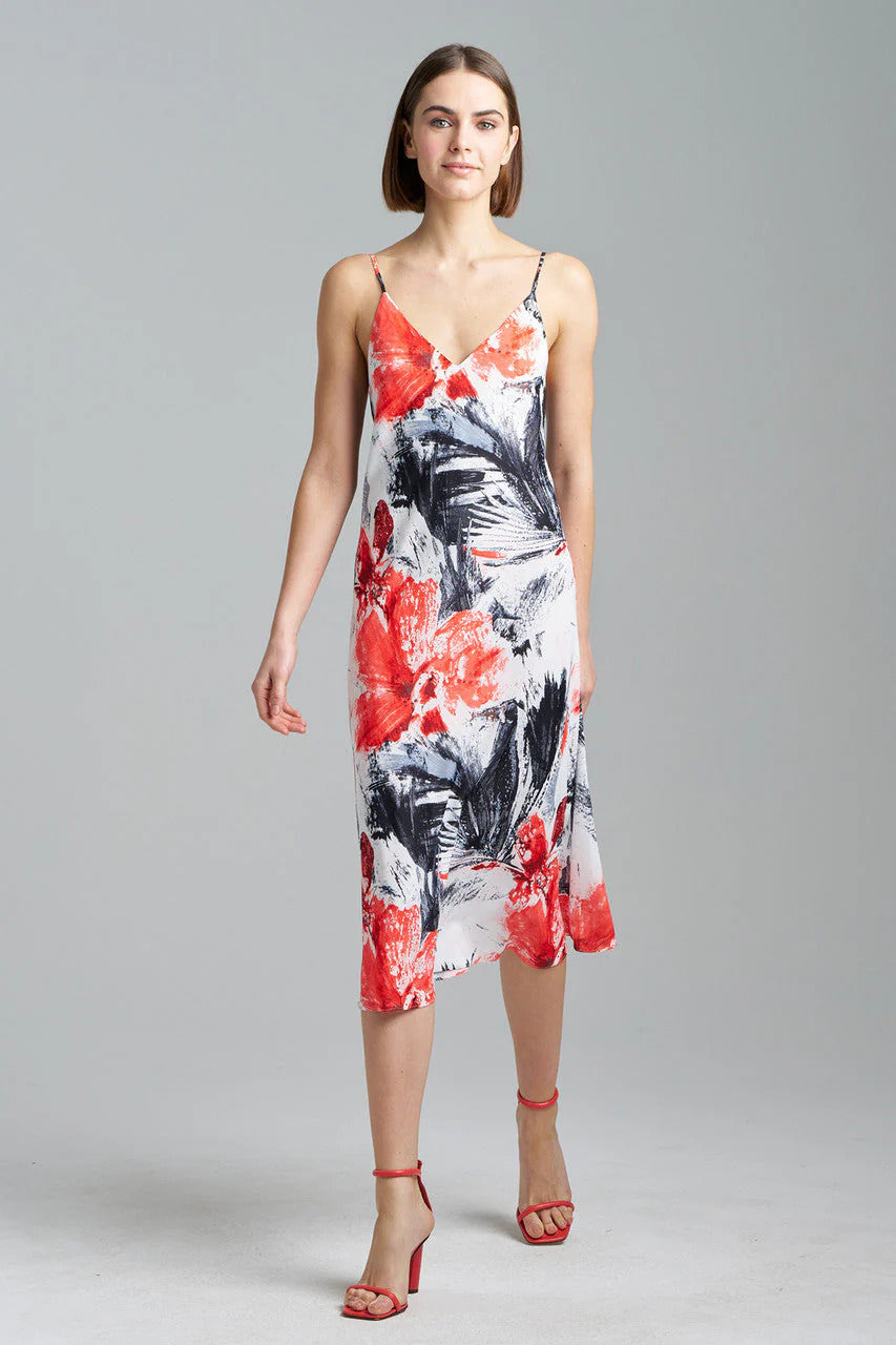 Natori Sunset Palm Slip Dress