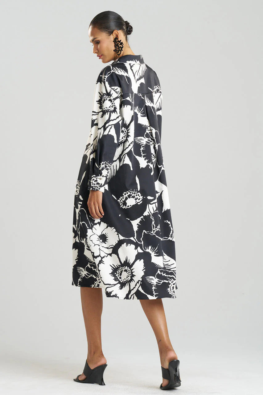 Natori Cote D'Azur Cotton Chino Oversized Shirtdress