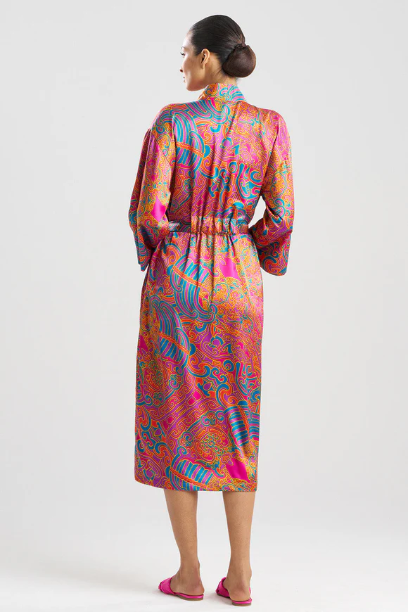 Natori Kaleidoscope Satin Robe