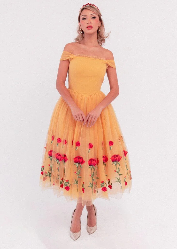 JessaKae Belle Dress - Yellow