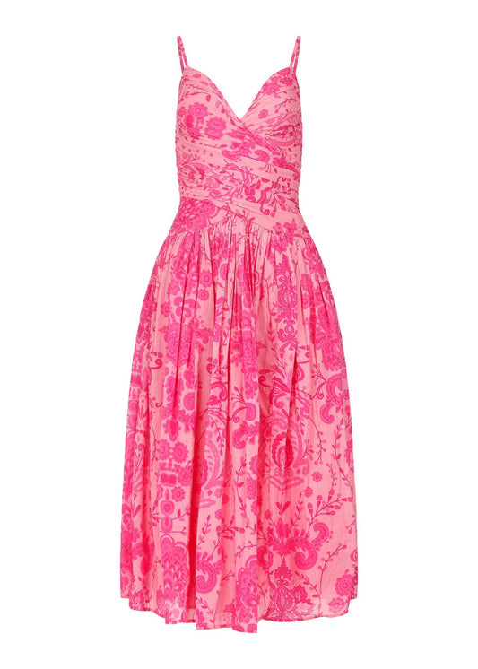 JessaKae Coral Cove Dress - Papaya